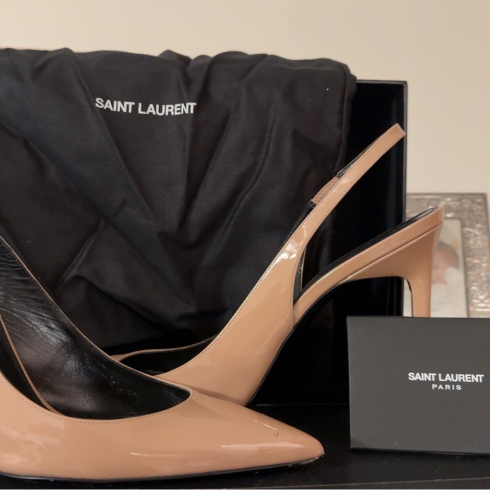 Saint Laurent Nude Heels